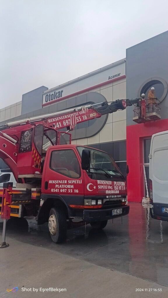 Bursa Sepetli Vinç Kiralama Hizmeti - Beksenler Vinç